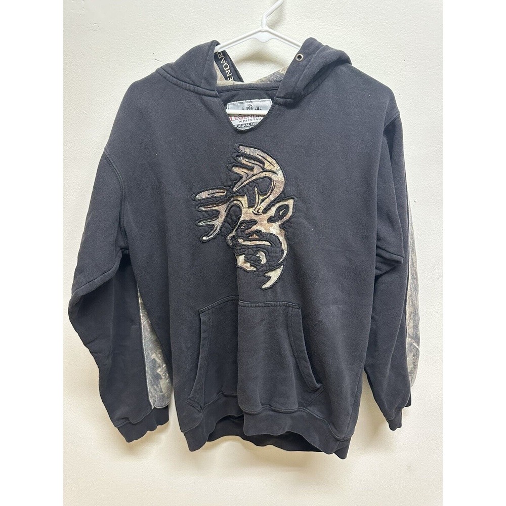 Mens Legendary Whitetail Camo Hoodie | Size Medium